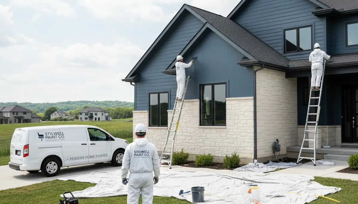 House painting service in Olathe, KS for interior and exterior home painting needs